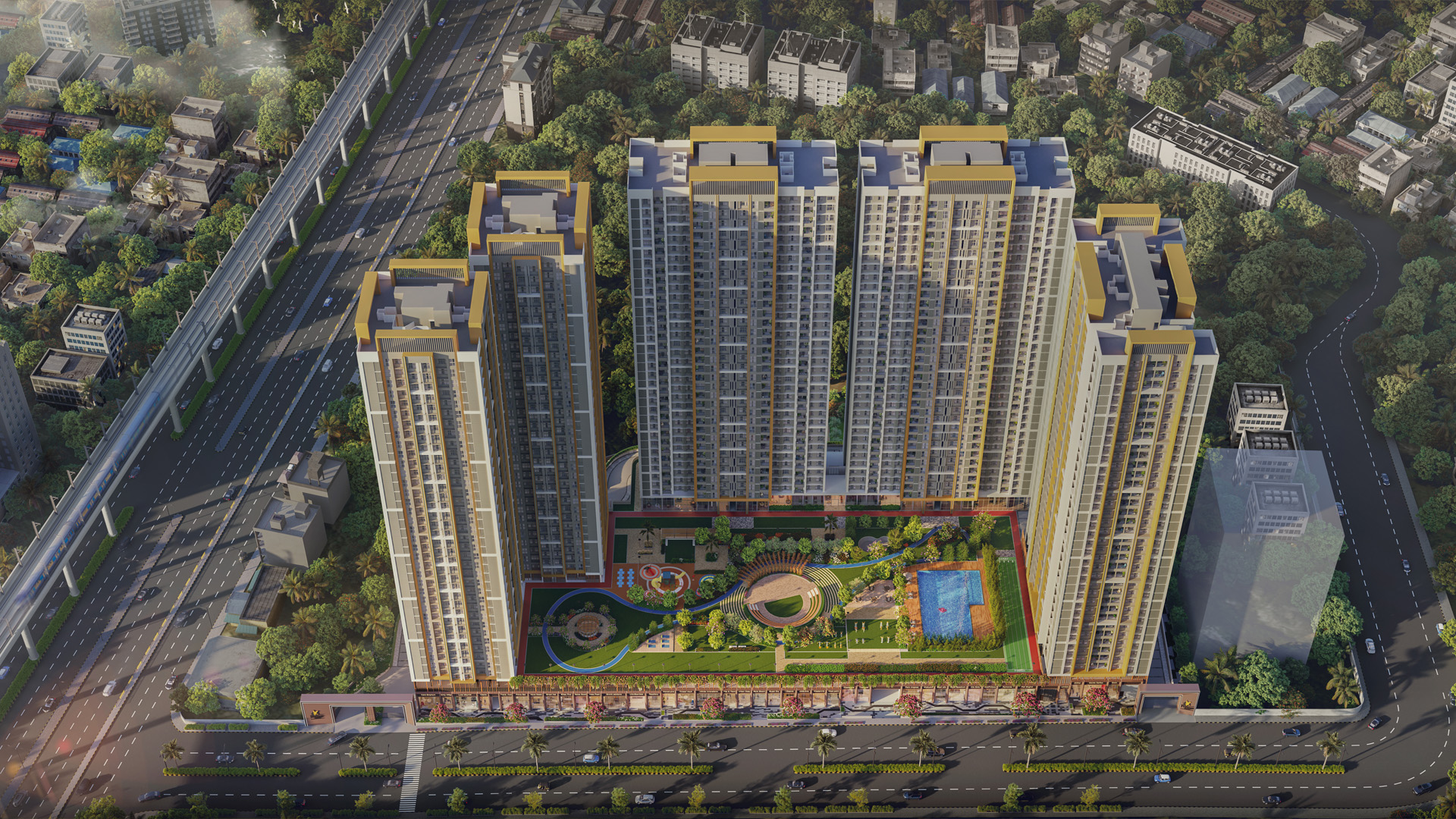 Prestige Gardens Trails Amenities View